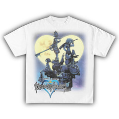 Kingdom Hearts T Shirt Disney Square Enix Game Graphic Tee S-5XL