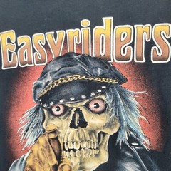 VTG Easyriders Rodeo Tour 87 T Shirt 3D Emblem Biker 80s Vintage XL PRISTINE HTF