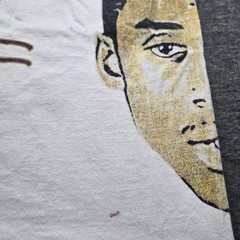 TAPPEDIN Kobe Bryant Shirt Mens Large White Quote Graphic Basketball Tee