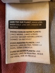 Vintage Levi’s XXL T-Shirt Wide Striped Cotton Tee Brick Red & Gray Relaxed Fit