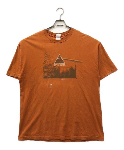 ALSTYLE APPAREL & ACTIVEWEAR Crazy Print T-shirt orange