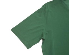 Kired by Kiton NWT $295 Paix Green Crepe Cotton Short Sleeve T-Shirt M (50 IT)