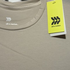 Men’s All in Motion Sleeveless Performance T-Shirt Light Gray