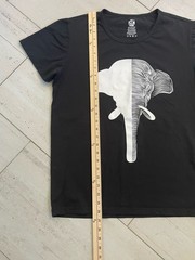 XRAY brand Elephant Face Tshirt. Sz L. Animal, Streetwear, Designer.