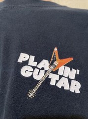 Vintage 90’s You Can Never Have Too Many Guitars Black Shirt Size XL