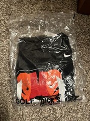 Nike Golf Tiger Woods Frank Club Head Cover Black Tee T-Shirt Men’s Size XLarge