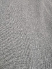 ZARA Gray Herringbone Twill Dress Pants Straight Leg Zip Pocket
