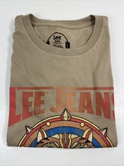 Lee Jeans World Tour T-Shirt Classic Fit Size Medium 100% Cotton by Lee