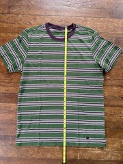 Stance Premiere Tee With Butter Blend Men’s Size Medium Green Stripe Shirt