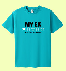 UNISEX MEN WOMENS TEE TSHIRT MY EX PARTNER BOYFRIEND GIRLFRIEND WIFE HUSBAND