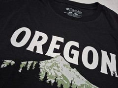 Columbia Men’s Oregon Outdoor/Sports Graphic Training Shirt SZ Large