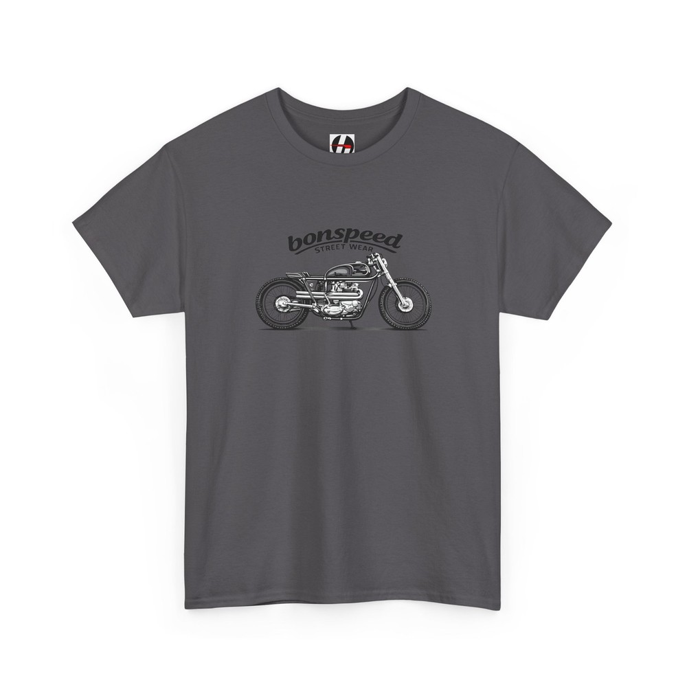 bonspeed Street Wear Vintage Motorcycle Tee | Cafe Racer Bike T-Shirt