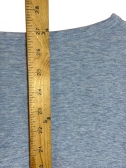 Faherty Cloud Cotton Shirt Mens Large Blue Short Sleeve Crewneck Soft Tee
