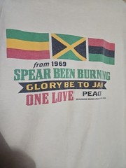Vintage 90s 1999 Burning Spear 30th Anniversary Tour Tee T Shirt Reggae Band XL
