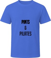 Pints and Pilates Drink And Exercise Funny Gift T Shirt