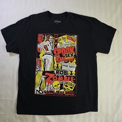 Rob Zombie Black Short-Sleeve Graphic Tee . Concert