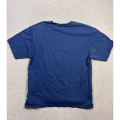 Carhartt Mens Navy Blue Graphic Logo T-Shirt Short Sleeve Size L