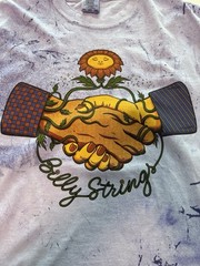 Billy Strings – Handshake T-Shirt Purple XXL 2XL Spring Tour 2025