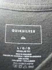 Quicksilver T-shirt Mens Size Large