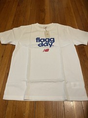 New Balance Made in USA “Flagg Day” T-Shirt White Men’s Large – New With Tags