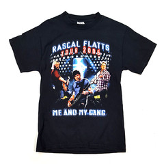 Rascal Flats 2006 Tour Size XS Country Music Rock Tour Band Y2K Retro T Shirt