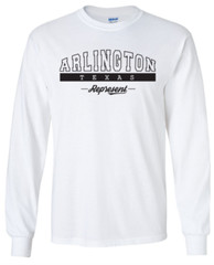Arlington Texas State T-Shirt Long Sleeve Graphic Tees Unisex Apparel