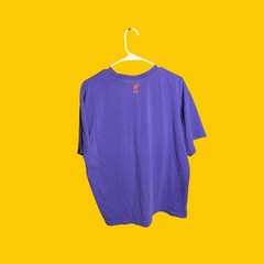Adidas Originals Abstract Doodle Trefoil Graphic Tee Purple Large