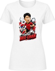 Hwang Hee-chan, South Korea Caricature Soccer 2026 T Shirt