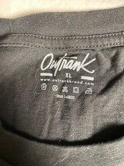 Outrank Brand Men Self Made T-shirt (Black) XL Bigger Picture Soft