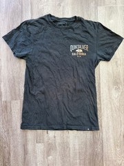 Quiksilver T-shirt Black Small Vintage