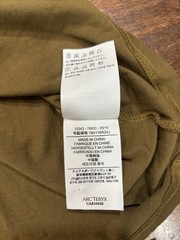 Arc’teryx Leaf Mens XL Extra Large T Shirt Evolve Per Factum ‘EPF2’ Ranger Green