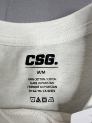 NWT CSG Men’s 3-Pack White Basic T-Shirts Size Medium Champs Sports Gear NEW