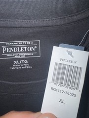 Pendleton NWT Men’s Black Short-Sleeve Deschutes Pocket T-Shirt – Size XL