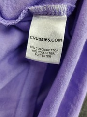 Chubbies The Weekend Has Arrived T-Shirt Size 2XL Graphic Beach Purple Tee
