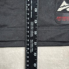 Avirex RARE Ebroidered Y2K Shirt Size 3XL Black Streetwear Graphic Studs