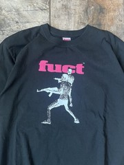 fuct gamorra y2k black promo graphic shirt mens size xl