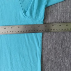 Tommy Bahama Shirt Men XL Blue Pima Cotton Bali High Tide V-Neck T-Shirt Outdoor
