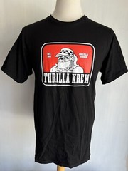 THRILLA GORILLA KREW GEAR Official Men’s Retro 80s Surf Skate T-Shirt Sz Medium
