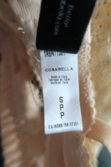 Womens Cosabella Nude Wireless Lace Adjustable Bra S *