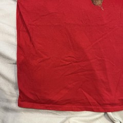 All American Fisherman Fishing T-Shirt Size M Men’s Red Short Sleeve Red
