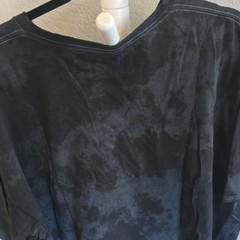 Mad Engine Star Wars Mandalorian Grogu Magic Hands Tie-Dye Black Tee 2XL
