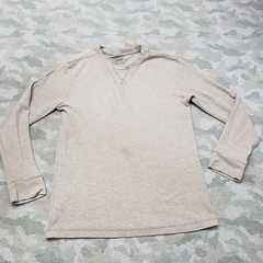 Jachs MFG Shirt Mens Large Gray Pullover Long Sleeve