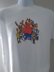 FAT ALBERT AND FRIENDS MENS T-SHIRT SIZE 4X LARGE NEW