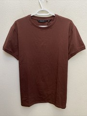 Kenneth Cole Men’s Mahogany Red Large Short Sleeve Crew Neck T-shirt NWT $49