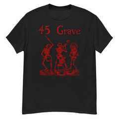 45 Grave Deathrock Scene Artwork T Shirt Unisex Adult