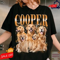 Custom Pet Photo Tee Shirt Personalized Dog Cat Picture T-