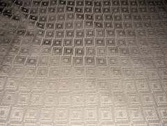Stacy Adams Brown Geometric Pattern AOP Short Sleeve T 2XL Made in USA Vintage