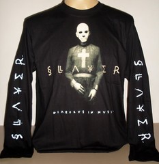 Slayer Diabolus In Musica Long Sleeve T-Shirt Size S M L XL 2XL 3XL Metal Band
