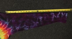 Vtg 90s Peace Tie Dye AOP Shirt M USA Single Stitch Hippie Surf Grunge Biker 80s