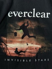 Everclear Invisible Stars 2012 Tour Bay Island shirt XL